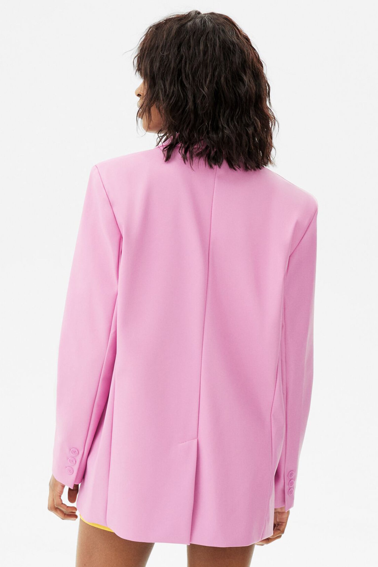 Faux Leather Blazer - immagine 2