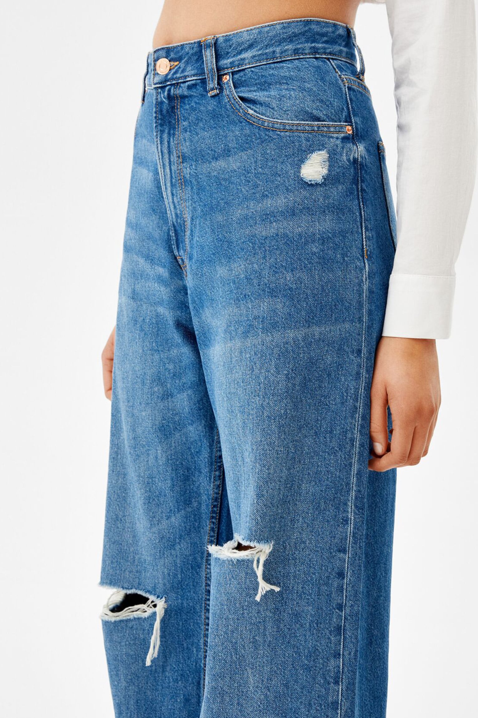 Ripped Wide-Leg ’90s Jeans - immagine 2