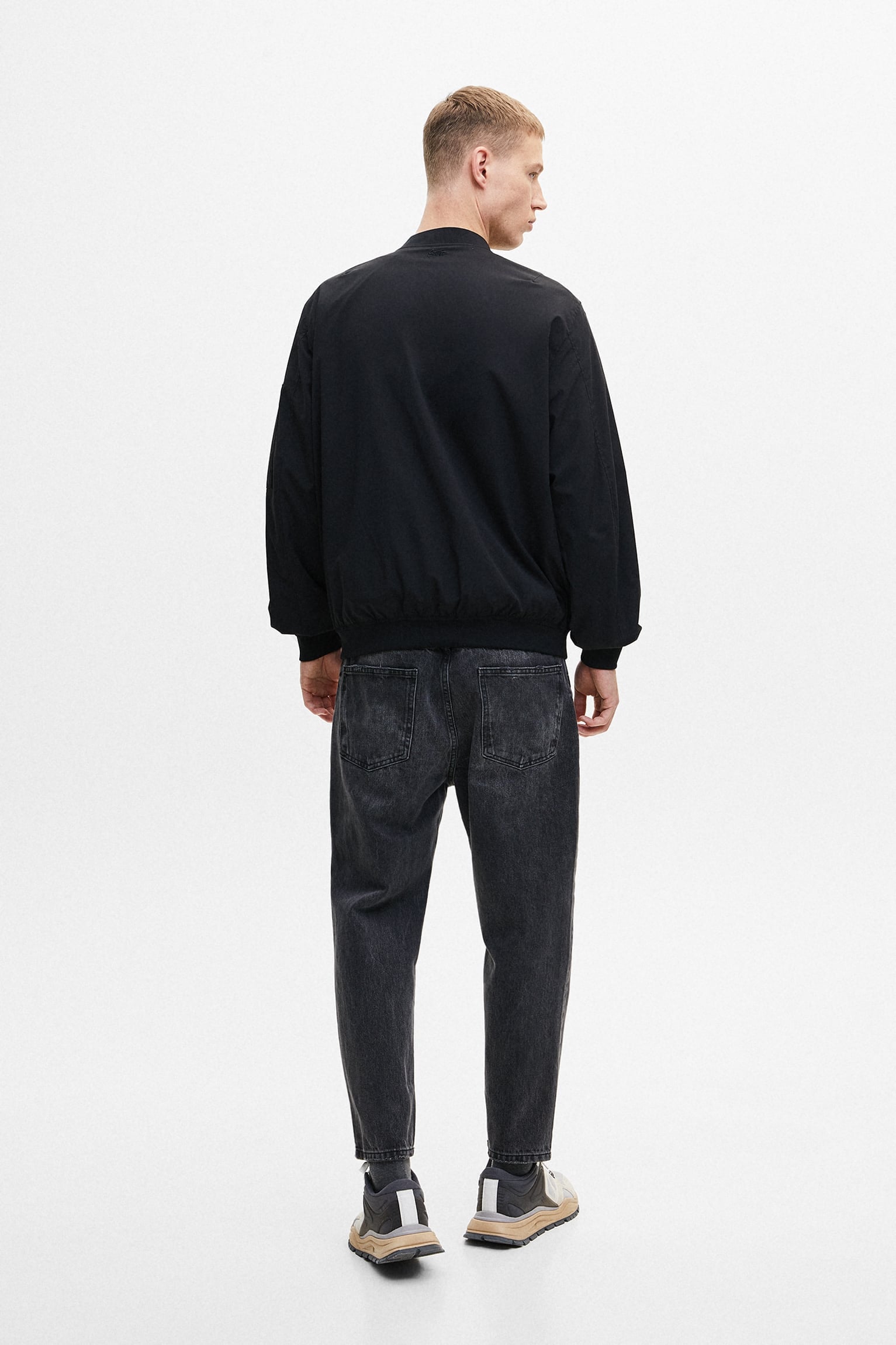 Lightweight Zipped Bomber Jacket - immagine 2